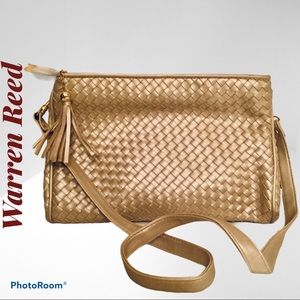 Vintage Warren Reed Gold Purse